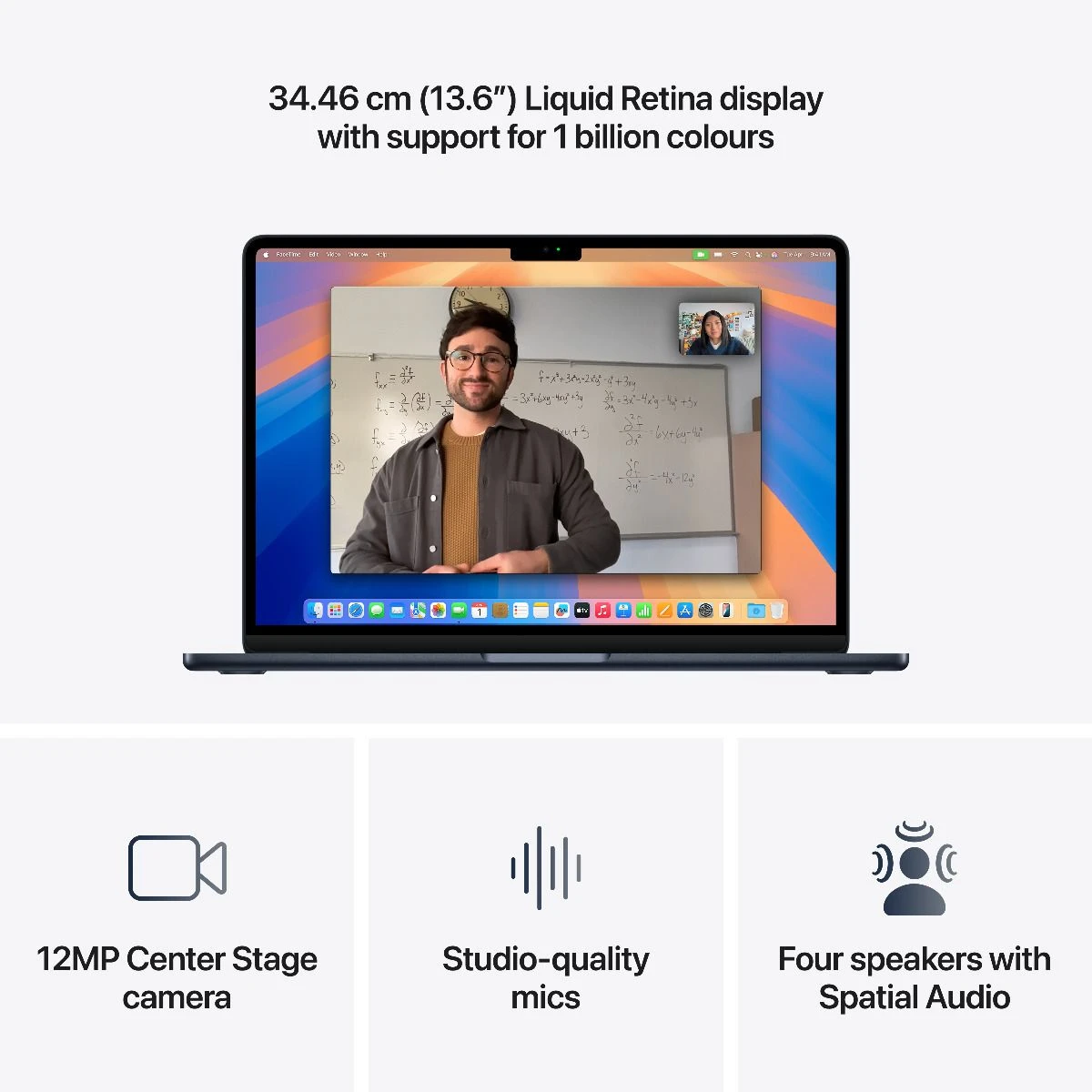 13-inch MacBook Air: Apple M4 chip with 10-core CPU and 10-core GPU